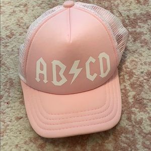 Toddler ABCD trucker hat